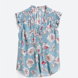 Daniel Rainn Liona Flutter Detail Blouse Size: Large